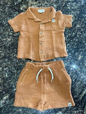 Rabbit + Bear Organic 18M Two-Piece Set